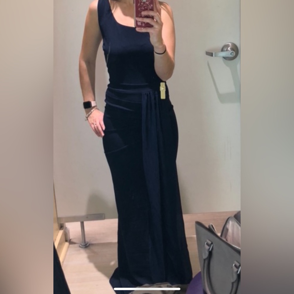 Windsor navy gown